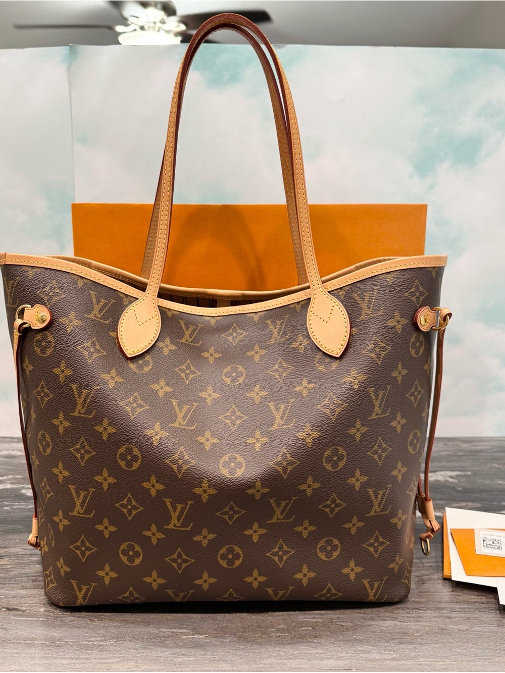 Louis Vuitton Classic Monogram Neverfull MM - Picture 3 of 16
